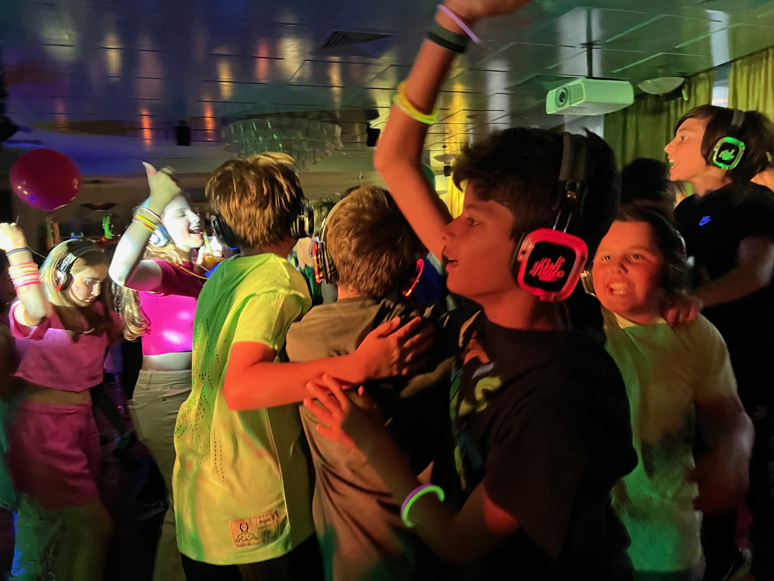 Led Silent Disco Hire and events for school